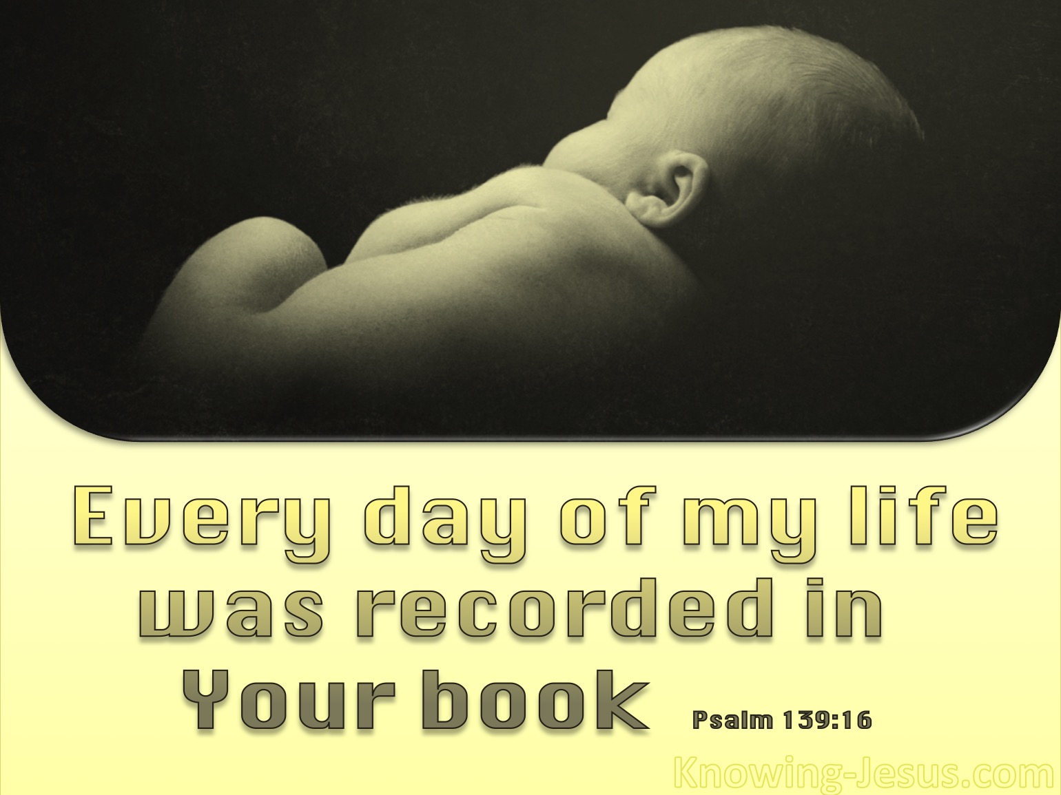 What Does Psalm 139 16 Mean 